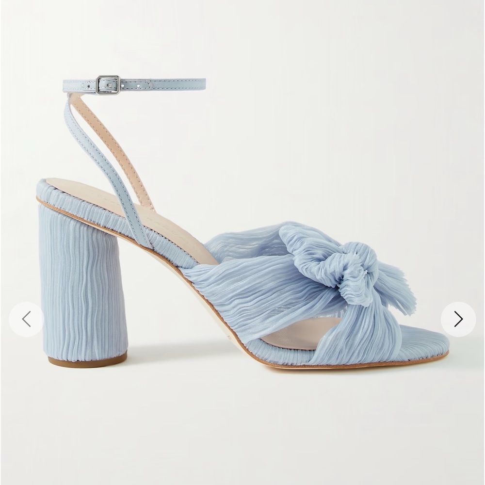 Blue Loeffler Randall Camellia Heels